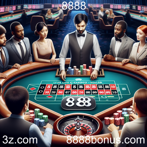 A Revolução dos Jogos Ao Vivo no 8888